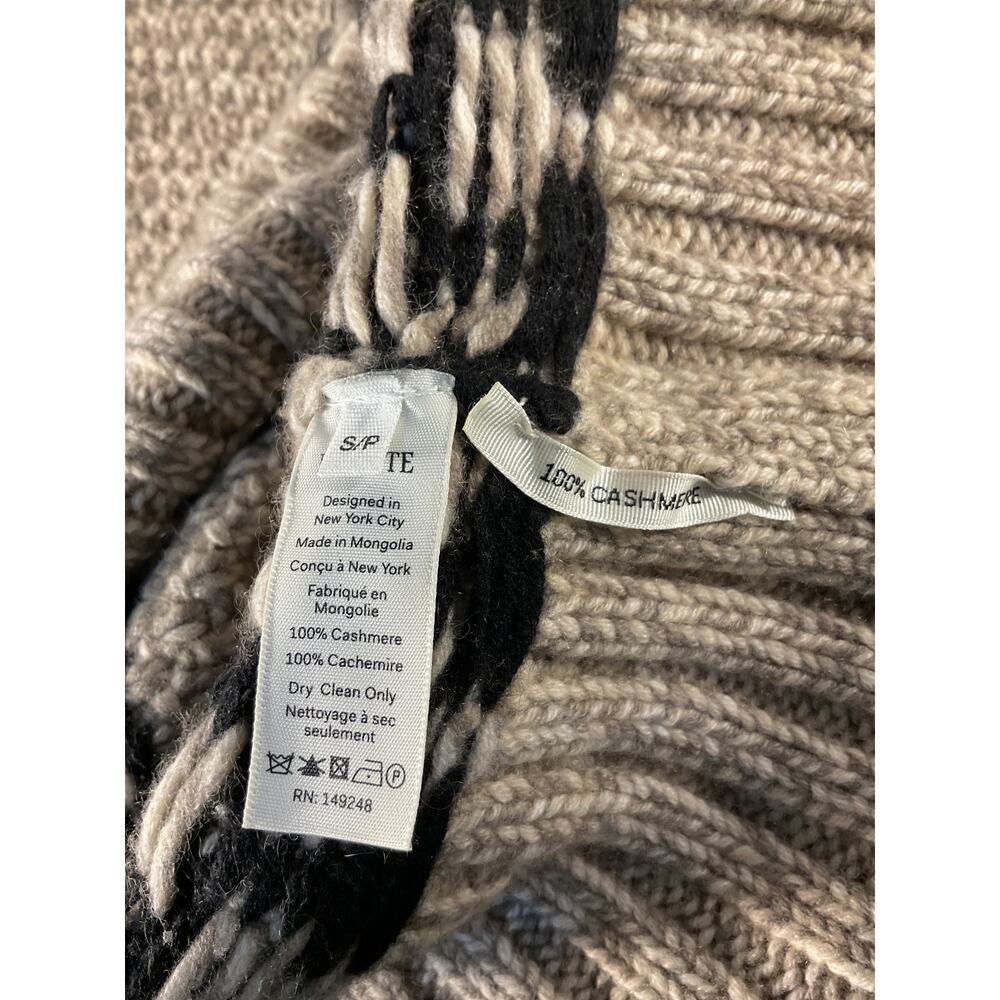 Khaite Oversized Beige Tabi Cashmere Sweater Size S - Picture 6 of 6